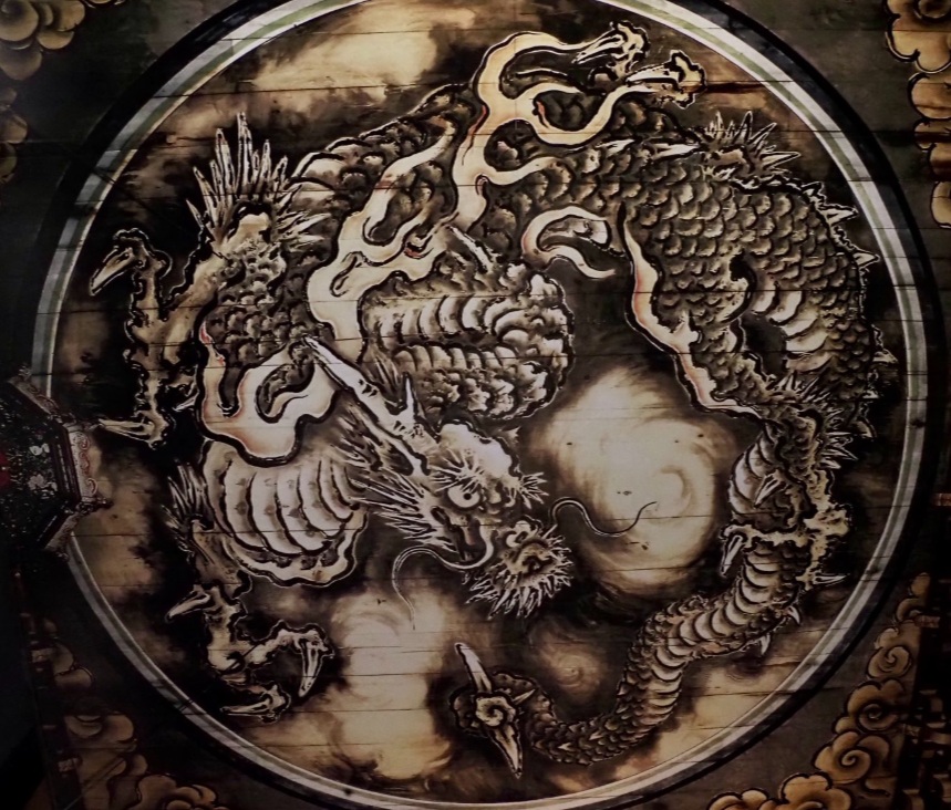妙心寺　法堂の雲龍図